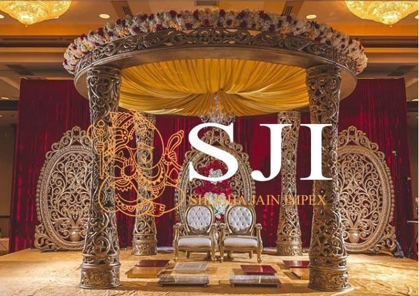 New De Plazzio Jali Wedding Mandap