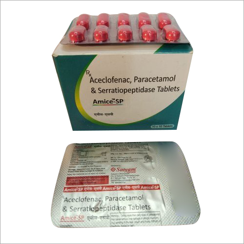 Aceclofenac Paracetamol Serratiopeptidase Tablet In Pune Poona Dealers Traders