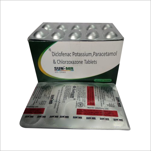Diclofenac Potassium Paracetamol And Chlorzoxazone Tablet