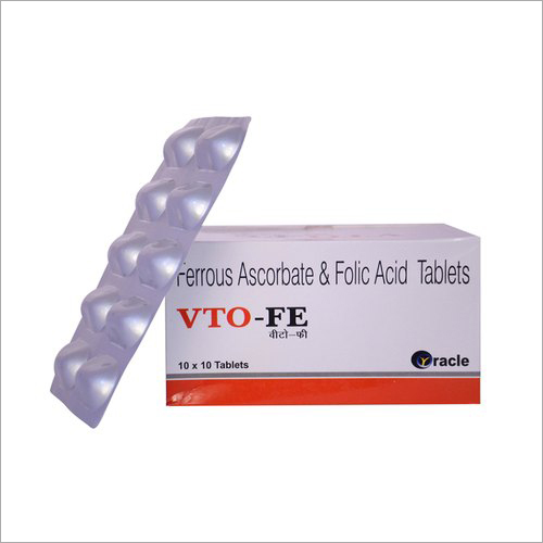 Ferrous Ascorbate And Folic Acid Tablet