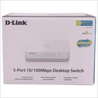 D-Link 5 Port 10 And 100Mbps Desktop Switch
