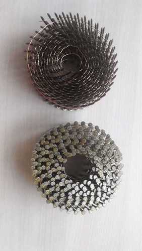 Wire collated nails coil