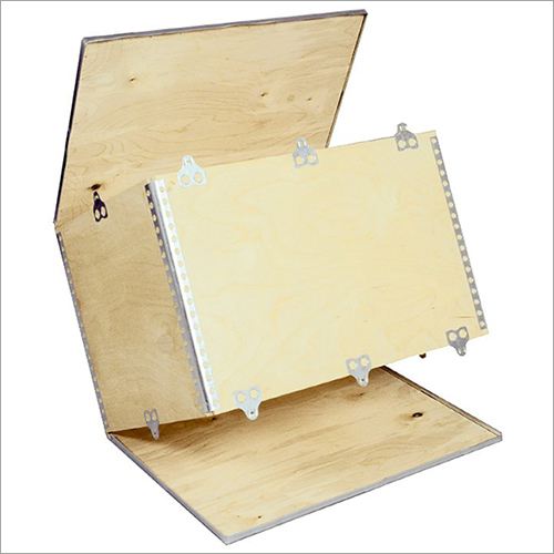 Rectangular Collapsible Nailless Packaging Box