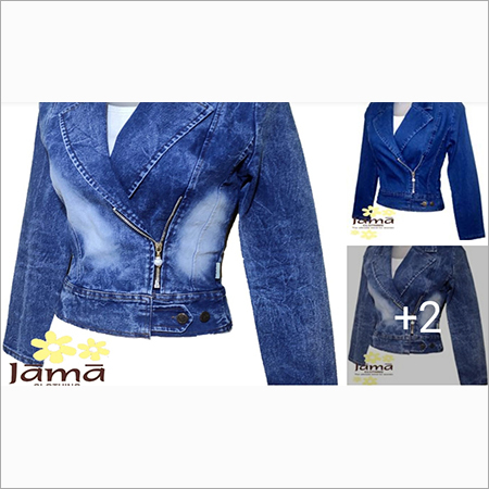 Blue Denim Jacket By JAMA CLOTHING