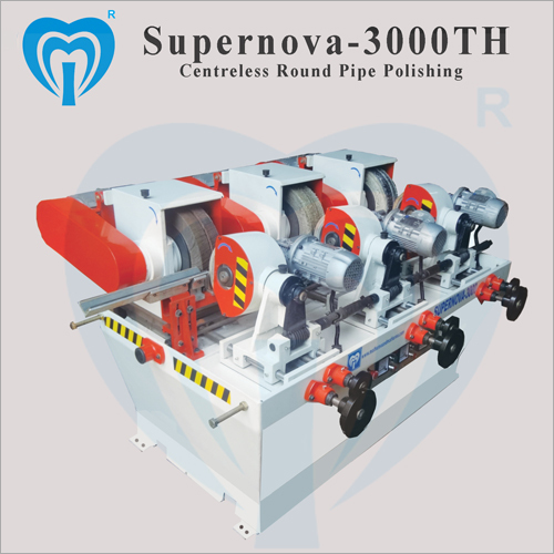 Centreless Round Pipe Polishing Machine - Automatic Grade: Automatic