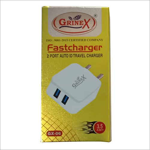 3.5 Amp 2 Port Auto ID Travel Charger