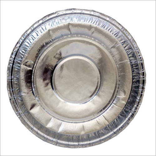 Disposable Silver Paper Plate By KUNDESWAR ENTERPRISES