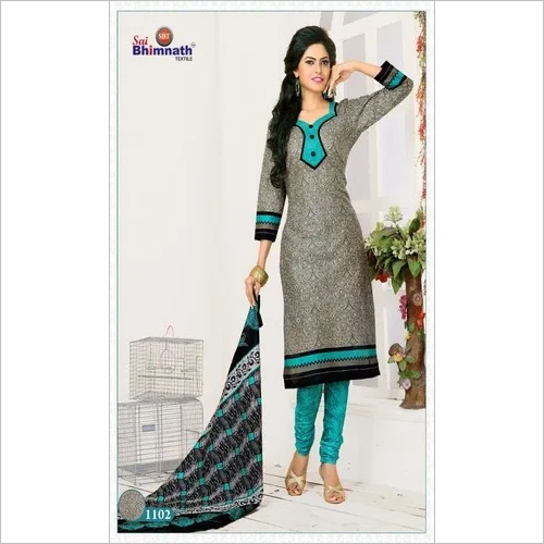 Available In All Color Fancy Cotton Dress Materials