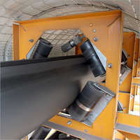 Pipe Conveyor Belt - Durable Material, Diameter 100-600 Mm, Speed 100-300 M/min, Capacity 36-7650 M3/hr | User-friendly, Versatile For Manufacturing & Food Processing