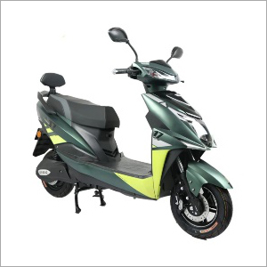Green Electric Scooter