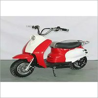 Red & White Electric Scooter