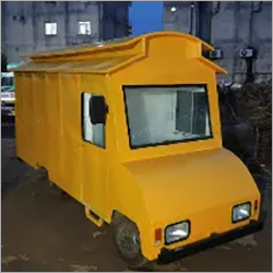 Electric Yellow Food Van