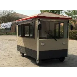 Electric Grey Food Van
