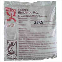 Renderoc Rgl Micro Concrete Powder - 25kg, Flexural Strength 3n/mmâ², Low Permeability, Gaseous Expansion System, Economical Repair Solution