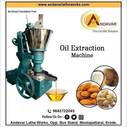 Green Semi-Automatic Oil Extractor