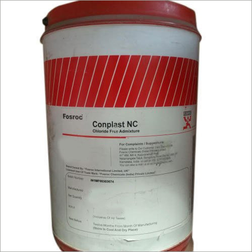 Fosroc Concrete Admixture Chemical Name: Conplast Nc