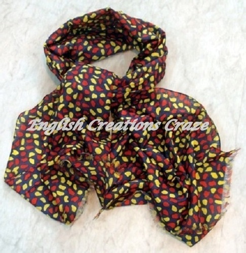 Cotton Silk Print Scarves Wholesalers