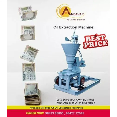 Semi-Automatic Basic Model Rotary Oil Extractor