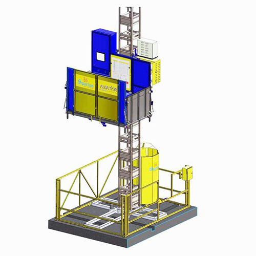 Automatic high-rack stacker