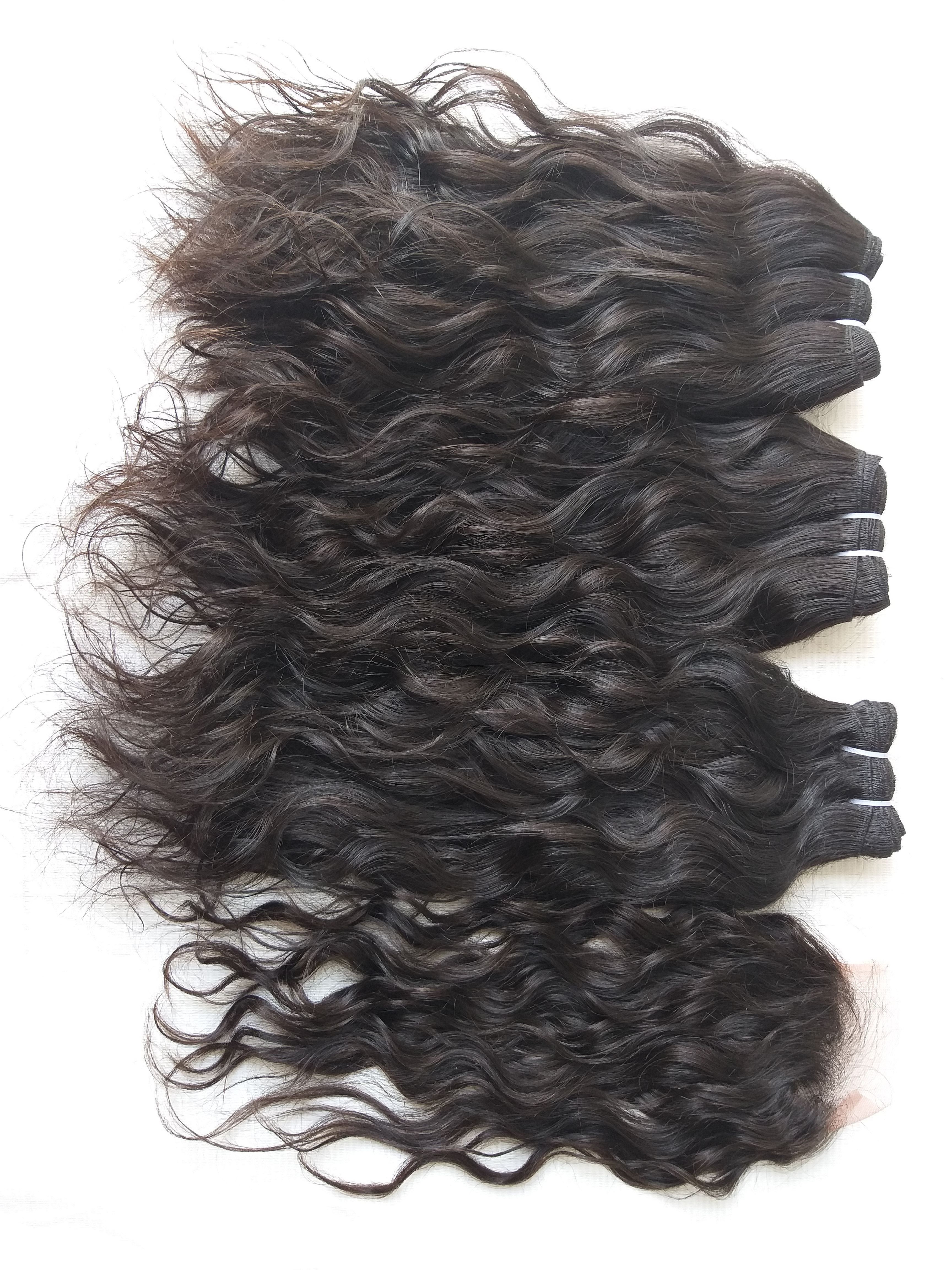 Natural Loose Wavy  best human hair extensions