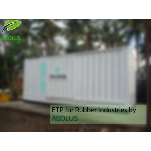 Effluent Treatment Plant For Rubber Industry
