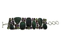 High_Performance Multi Stone 925 Silver Bracelet