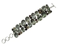 Original Cool Multi Stone 925 Silver Bracelet
