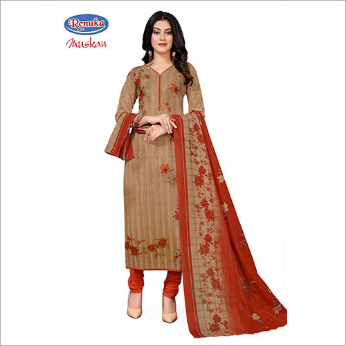 Available In Multicolor Printed Casual Churidar Suit