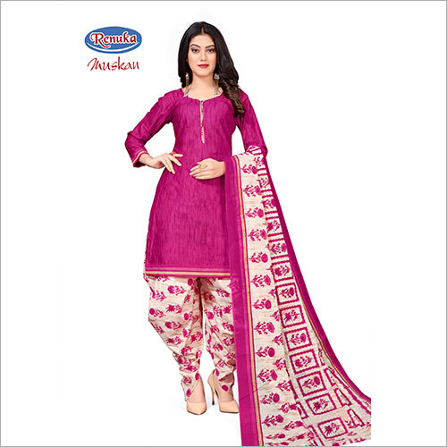 Available In Multicolor Readymade Patiala Suit