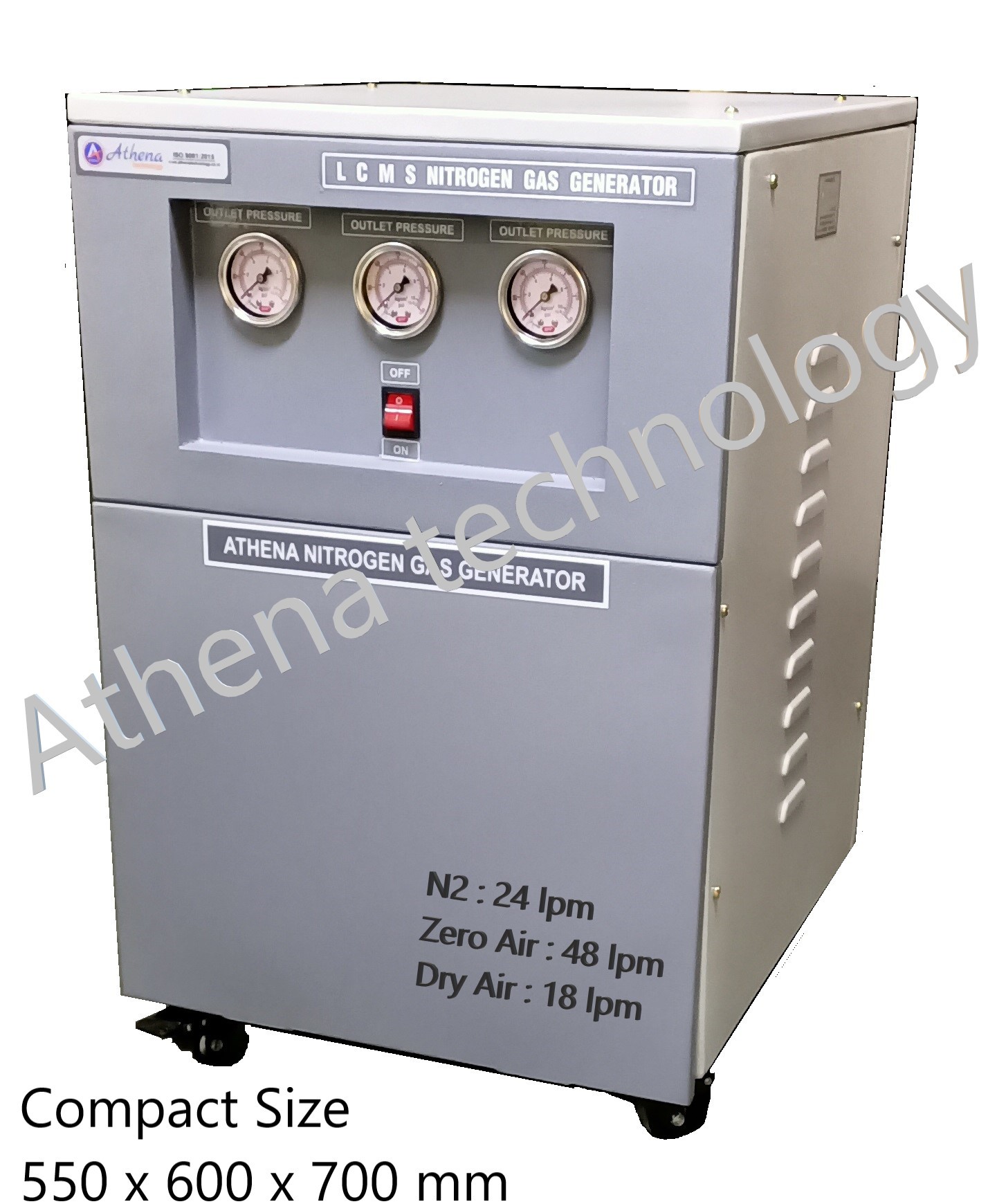 LCMS Tri Gas Generator for AB Sciex Systems