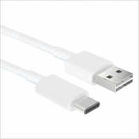 White 2a Cell Phone Travel Adapter And Type C Data Cable