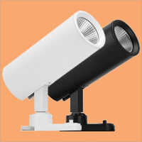 Led Track Light - Iron Material, Elegant White And Black Design | 1 Year Warranty, Durable For Industrial, Commercial, And Residential Use
