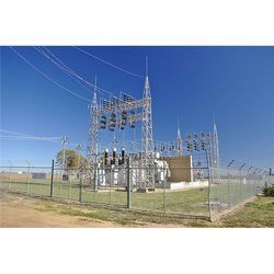 Power Grid Substation Civil Works - Metal Structure, 6000 Square Feet Size | 1-Year Warranty, Industrial Application, Flexible Execution
