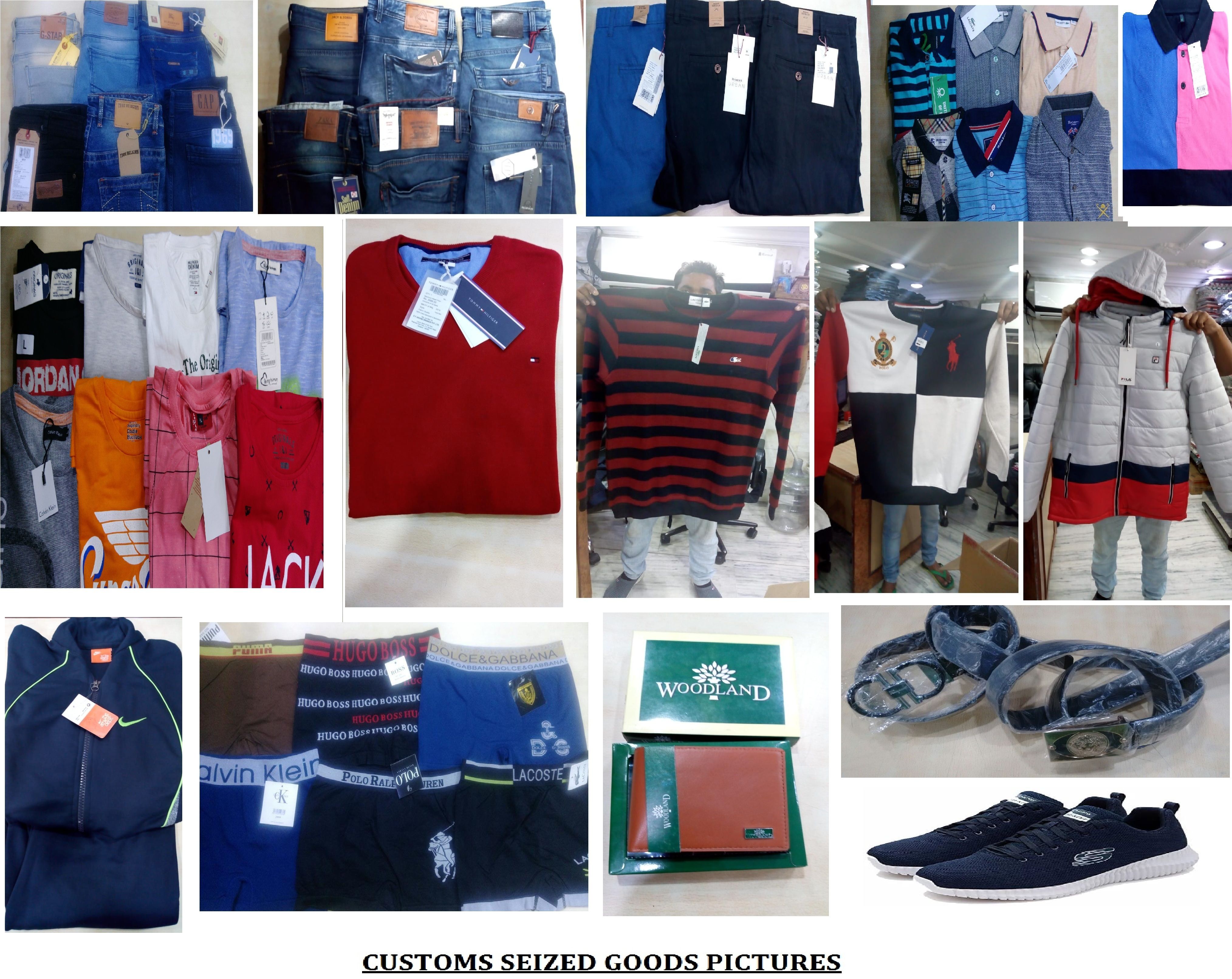 Branded Customs Seized Jeans with Bill