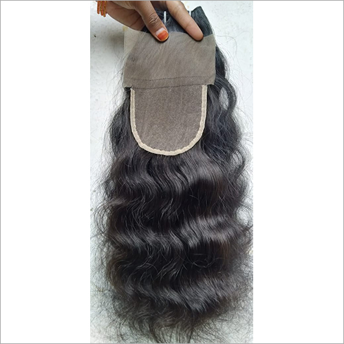 Transparent Swiss Lace Curly Closure 12 inch