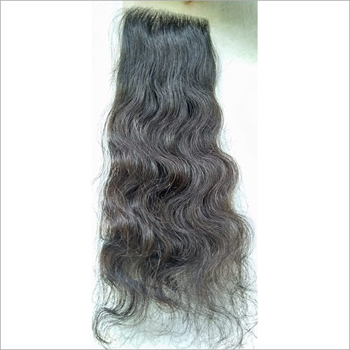 Transparent Swiss Lace Curly Closure 14 Inch1 Hair Grade: Remy Hair