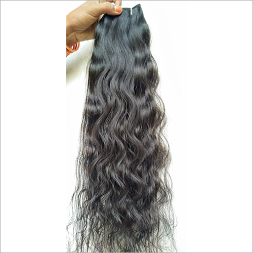 Wavy Hair Extension 24 inch Manufacturer and Exporter from India