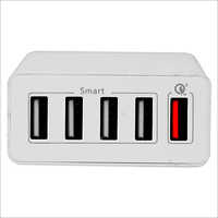 5 Port Smart Multi Usb Desktop Charger Warranty: 1 Year