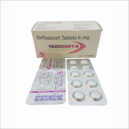 Deflazacort Tablets 6 mg.