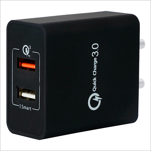 3.0 Dual Port Smart Charger with Quick Charge