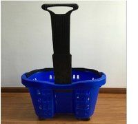 Rectangular Plastic Storage Hand Basket