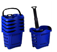 Rectangular Plastic Storage Hand Basket