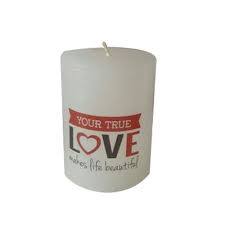 Customized printed candles Customized printed candles