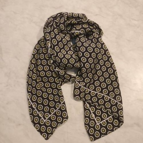 Black Silk Crepe Scarves Wholesaler