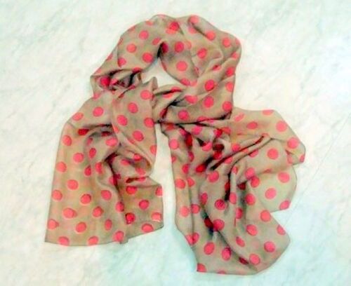 Silk Polka Scarves Manufactures