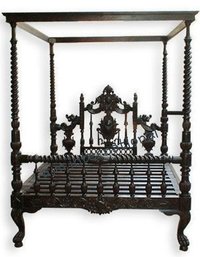 Wooden Poster  Bed