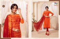 कॉटन मोडल सिल्क ड्रेस सामग्री