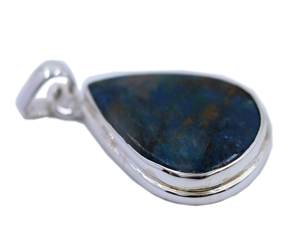 Super Peruvian Apatite Stone 925 Silver Pendant