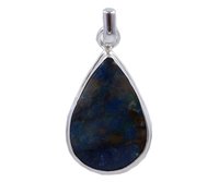 Super Peruvian Apatite Stone 925 Silver Pendant