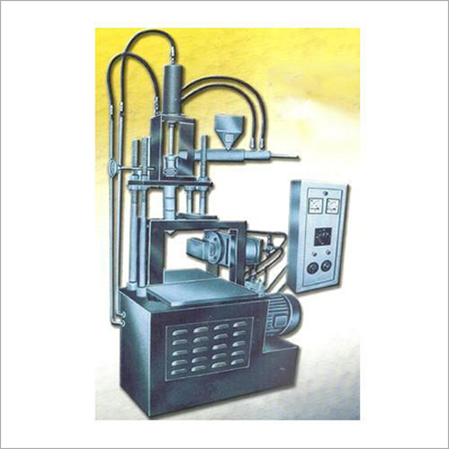 Silver Semi Automatic Pillar Type Moulding Machine
